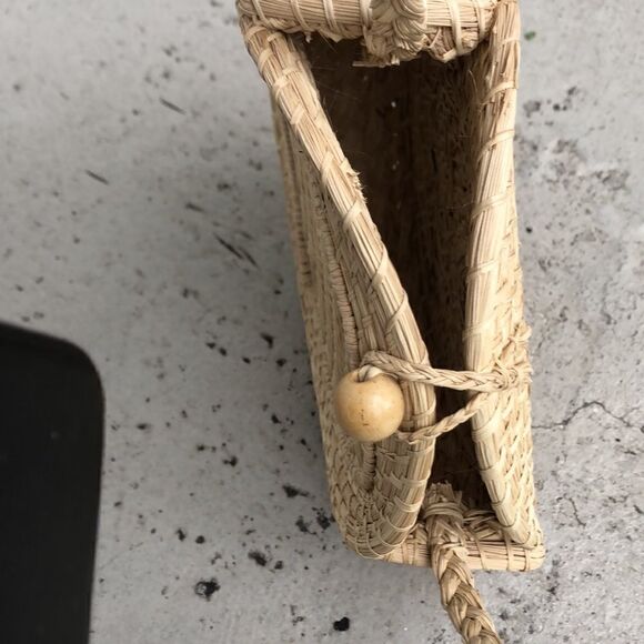 Straw woven bag   - Picture 4 of 5